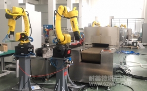 NMT-ZP-108 疫苗玻璃瓶小型預熱加固化自動裝配線(蘇州?？松?