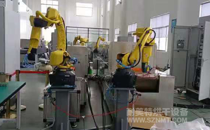 NMT-ZP-108 疫苗玻璃瓶小型預(yù)熱加固化自動裝配線(蘇州?？松?